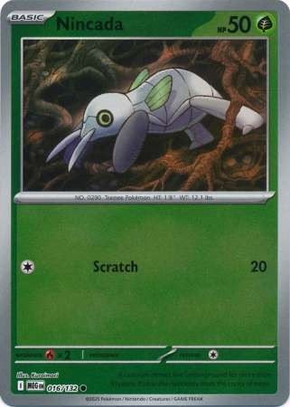 Nincada 16/132 Mega Evolution