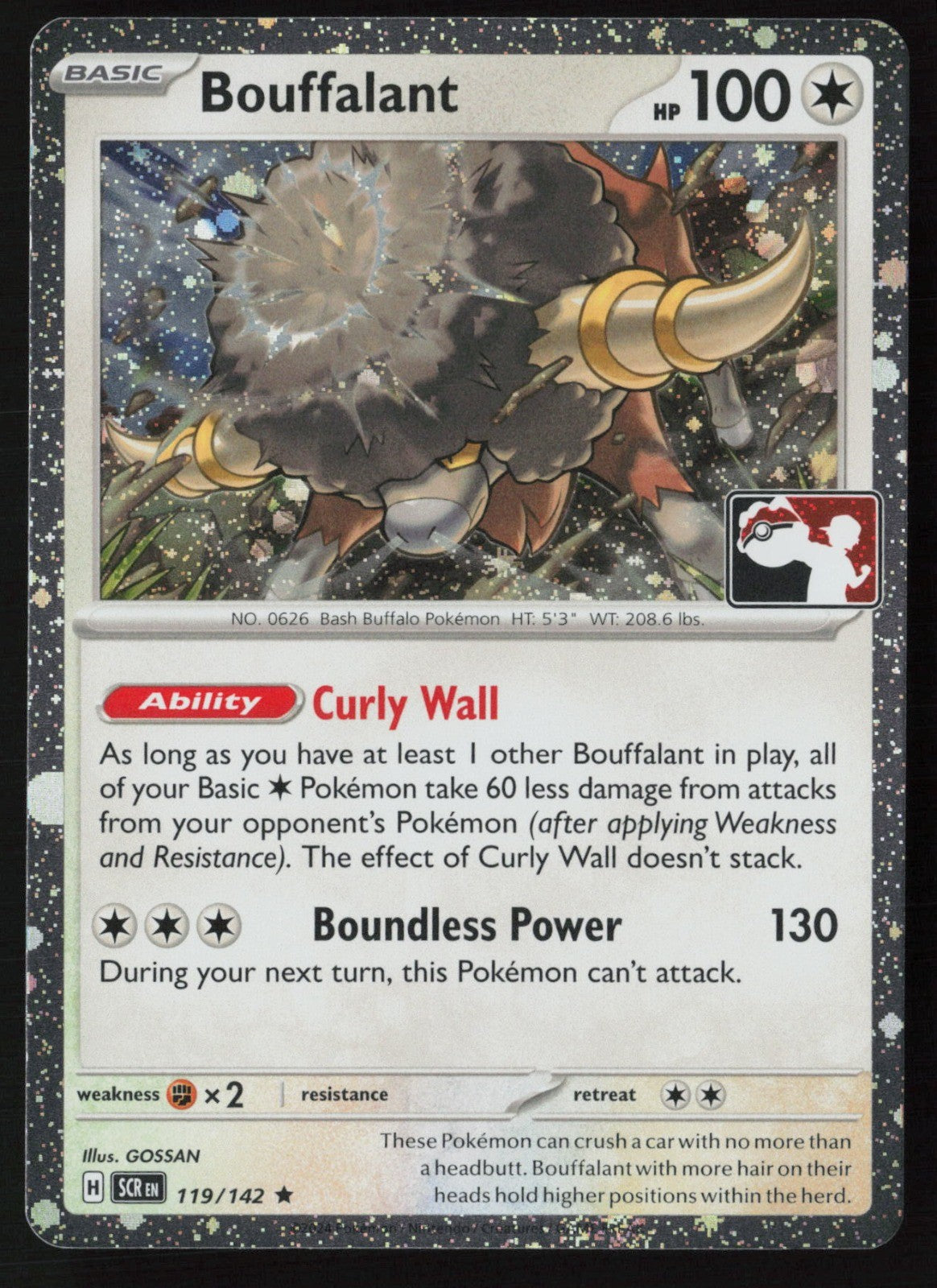 Bouffalant 119/142 Stellar Crown