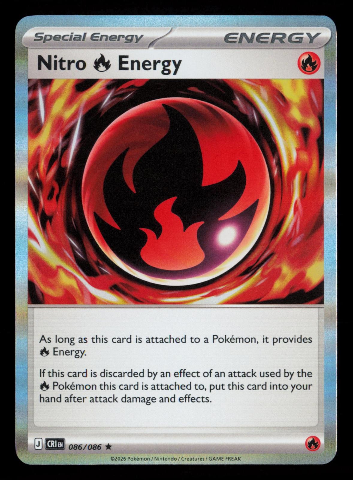 Nitro Fire Energy 86/86 Chaos Rising