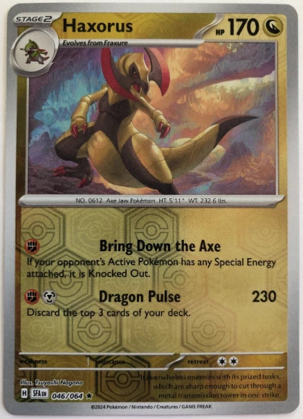 Haxorus 46/64 Shrouded Fable