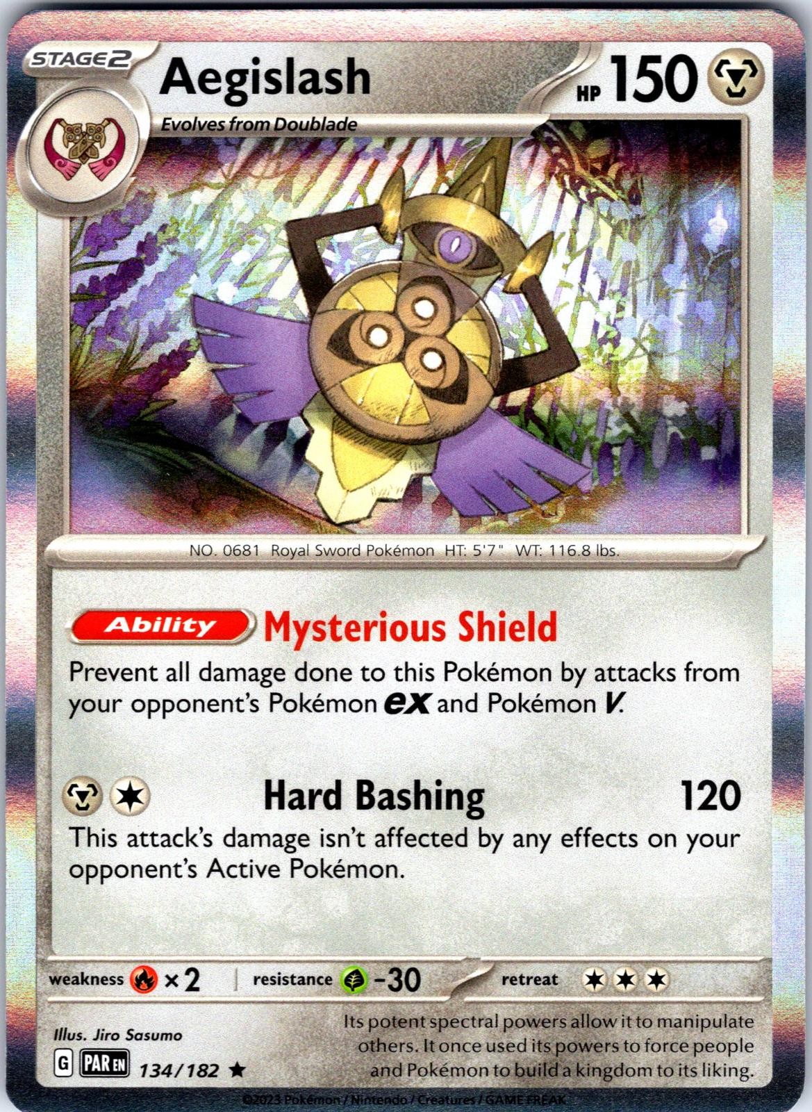 Aegislash 134/182 Paradox Rift