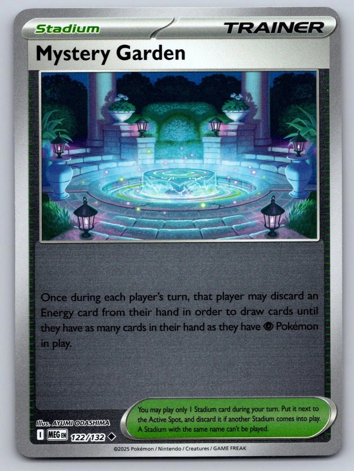 Mystery Garden 122/132 Mega Evolution