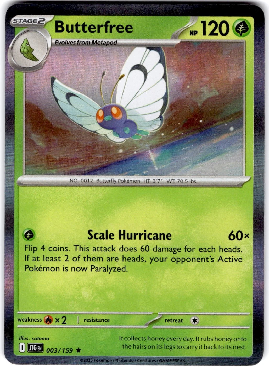 Butterfree 3/159 Journey Together