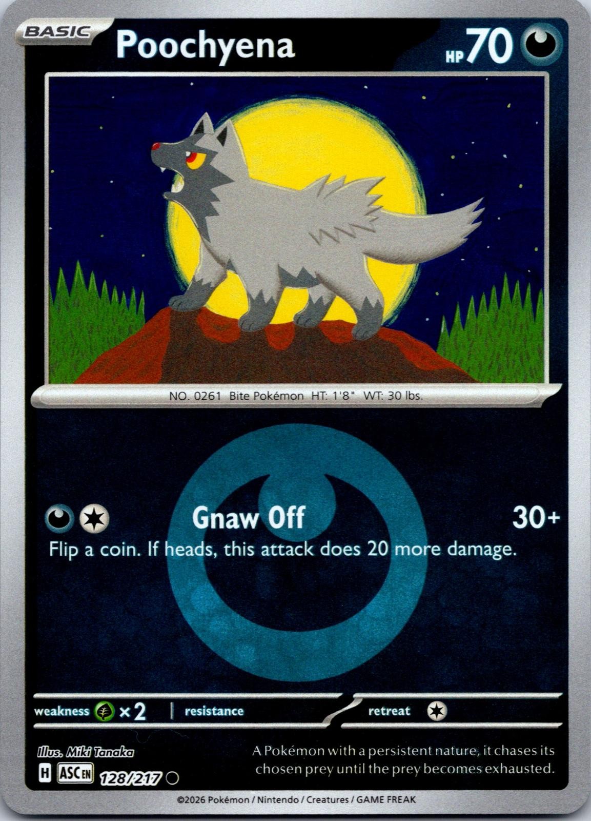 Poochyena 128/217 Ascended Heroes