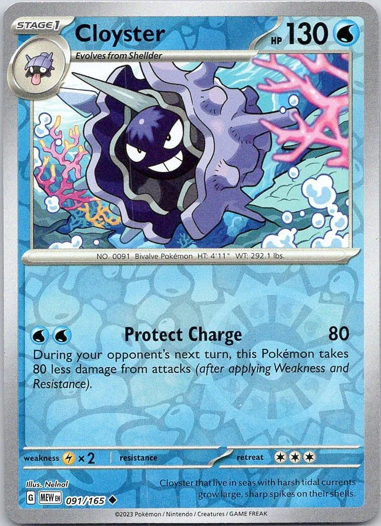 Cloyster 91/165 151