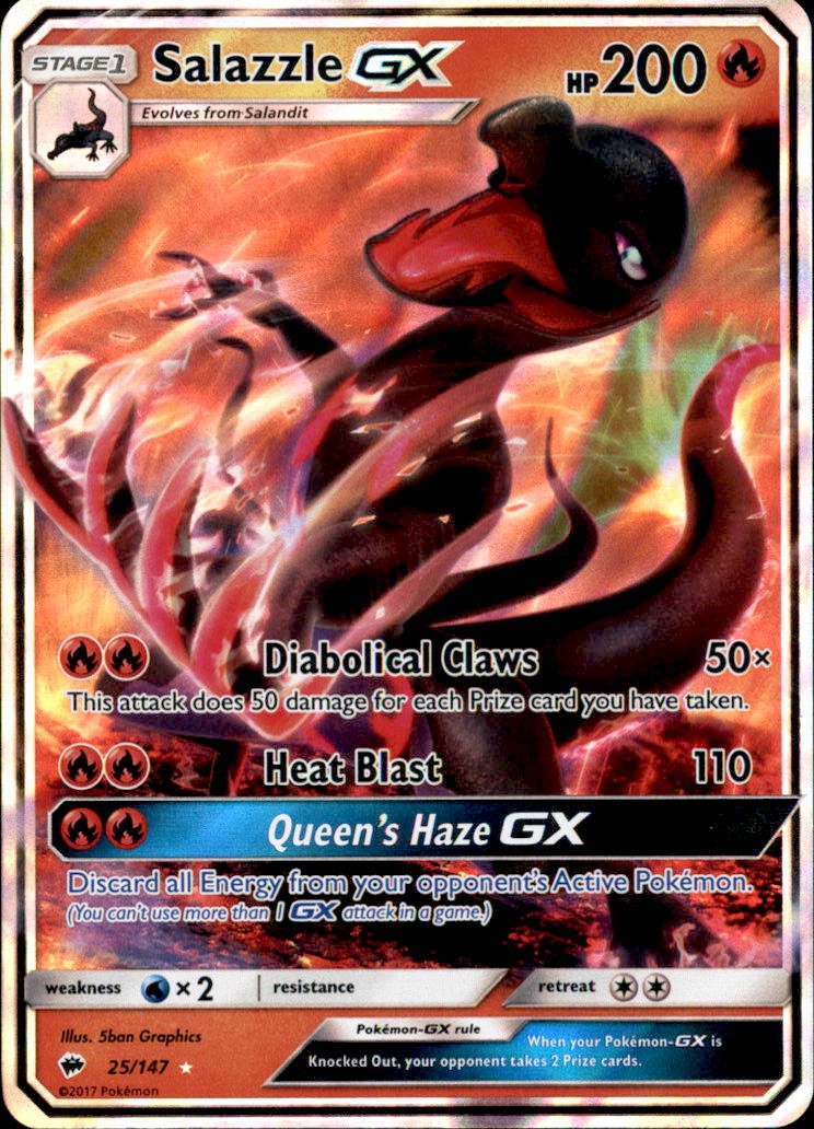 Salazzle-GX 25/147 Burning Shadows