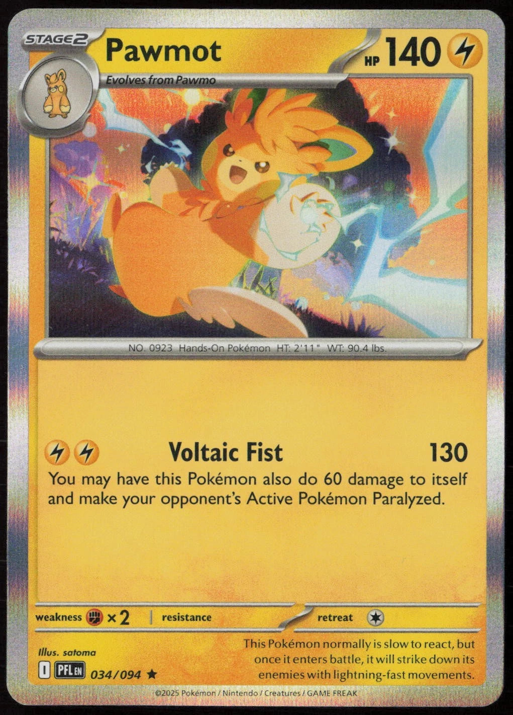 Pawmot 34/94 Phantasmal Flames