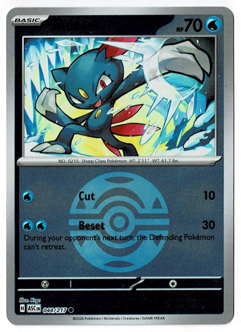 Sneasel 44/217 Ascended Heroes