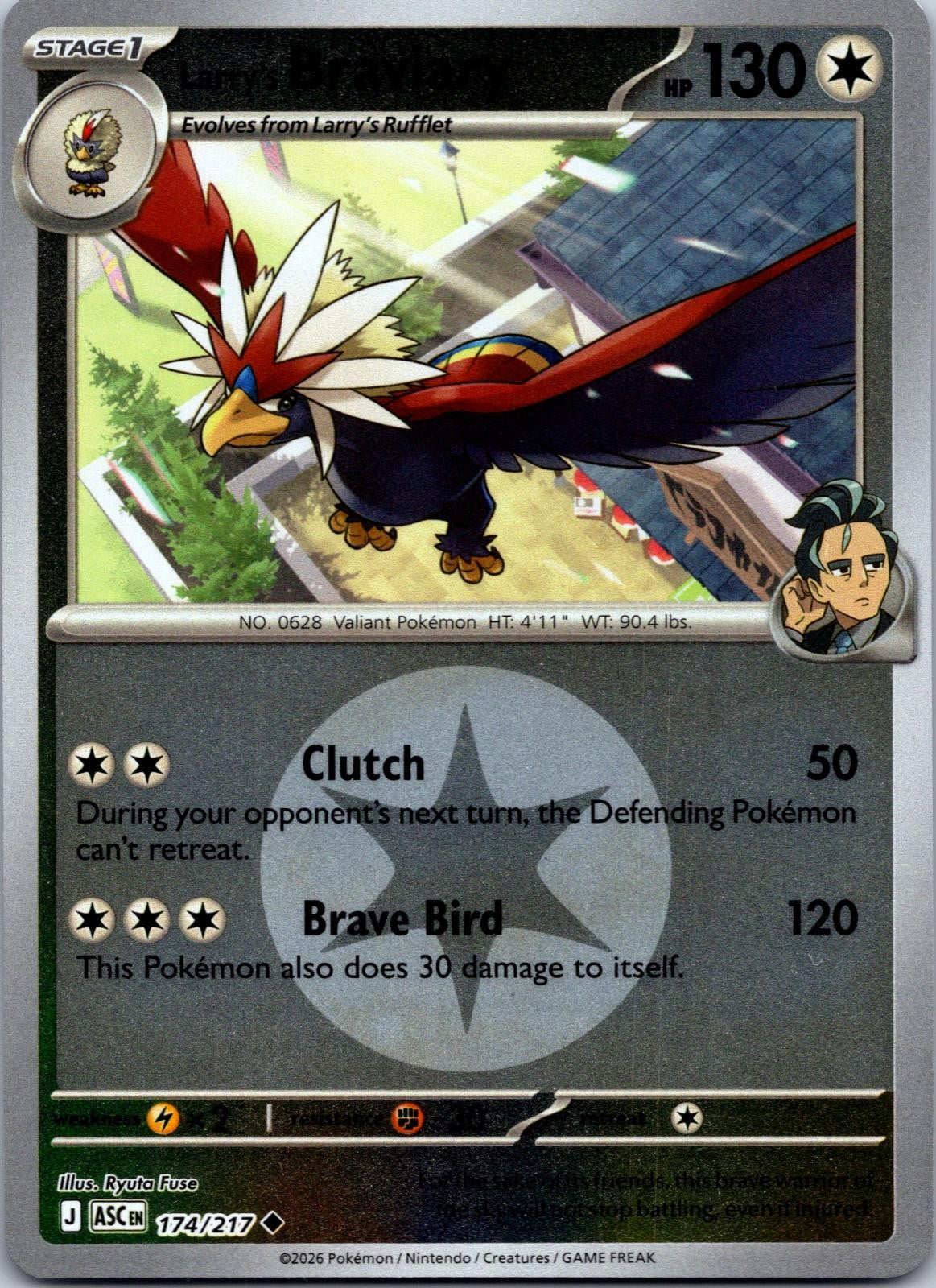 Larry's Braviary 174/217 Ascended Heroes