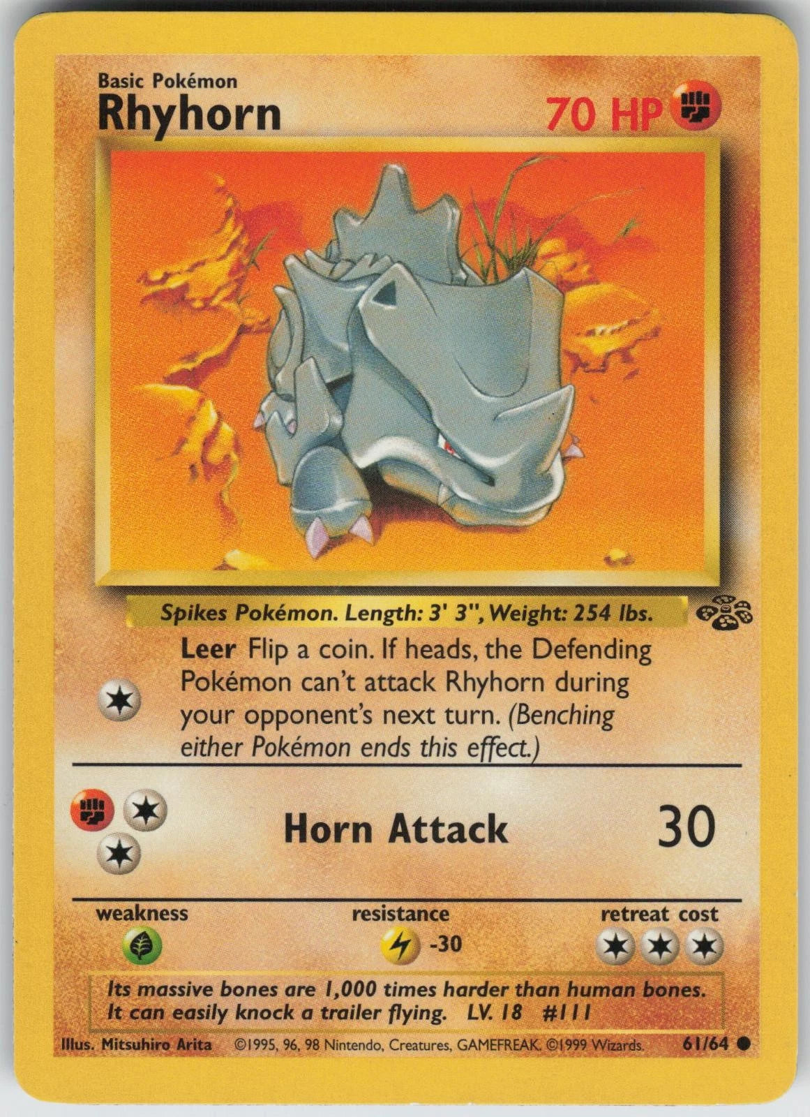 Rhyhorn 61/64 Jungle