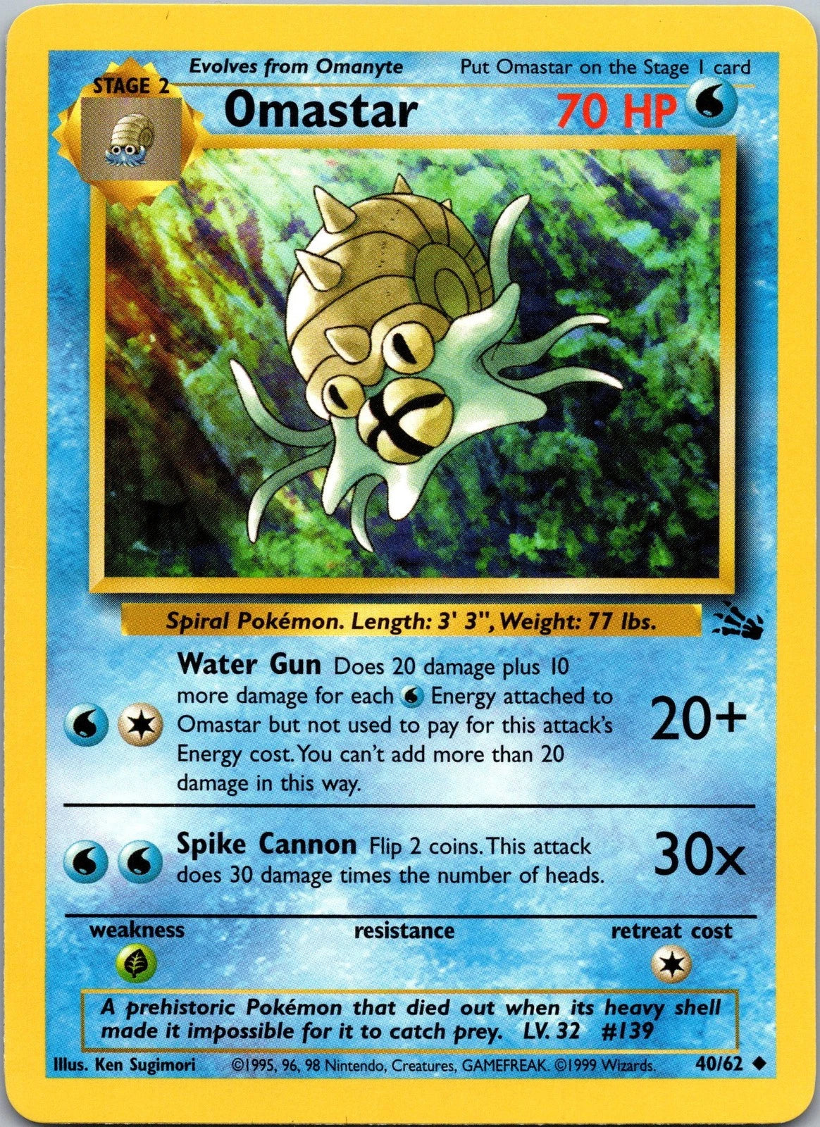 Omastar 40/62 Fossil