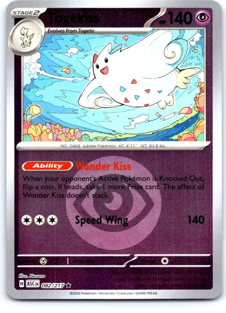 Togekiss 82/217 Ascended Heroes