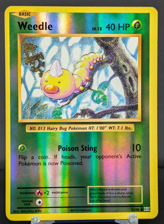 Weedle 5/108 Evolutions
