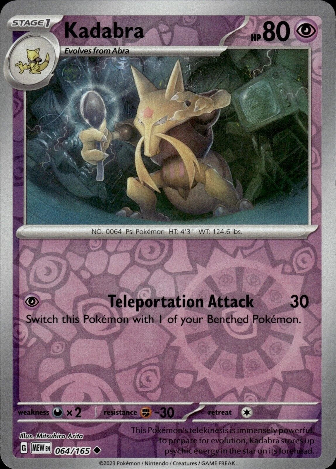 Kadabra 64/165 151