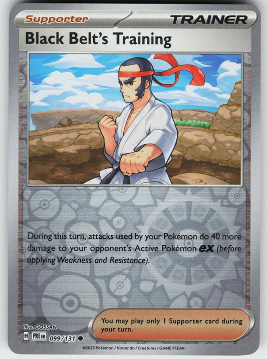 Black Belt's Training 99/131 Prismatic Evolutions