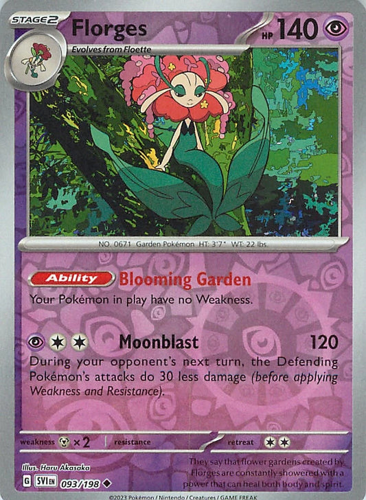 Florges 93/198 Scarlet & Violet