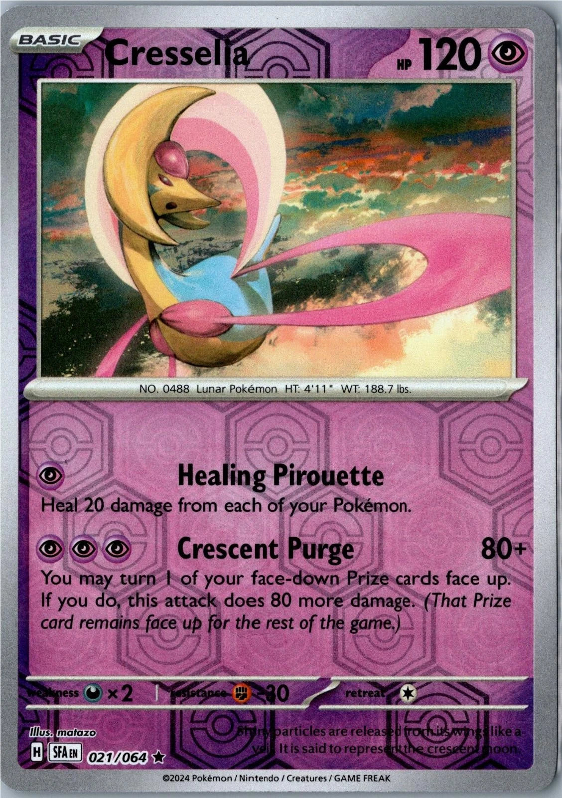 Cresselia 21/64 Shrouded Fable