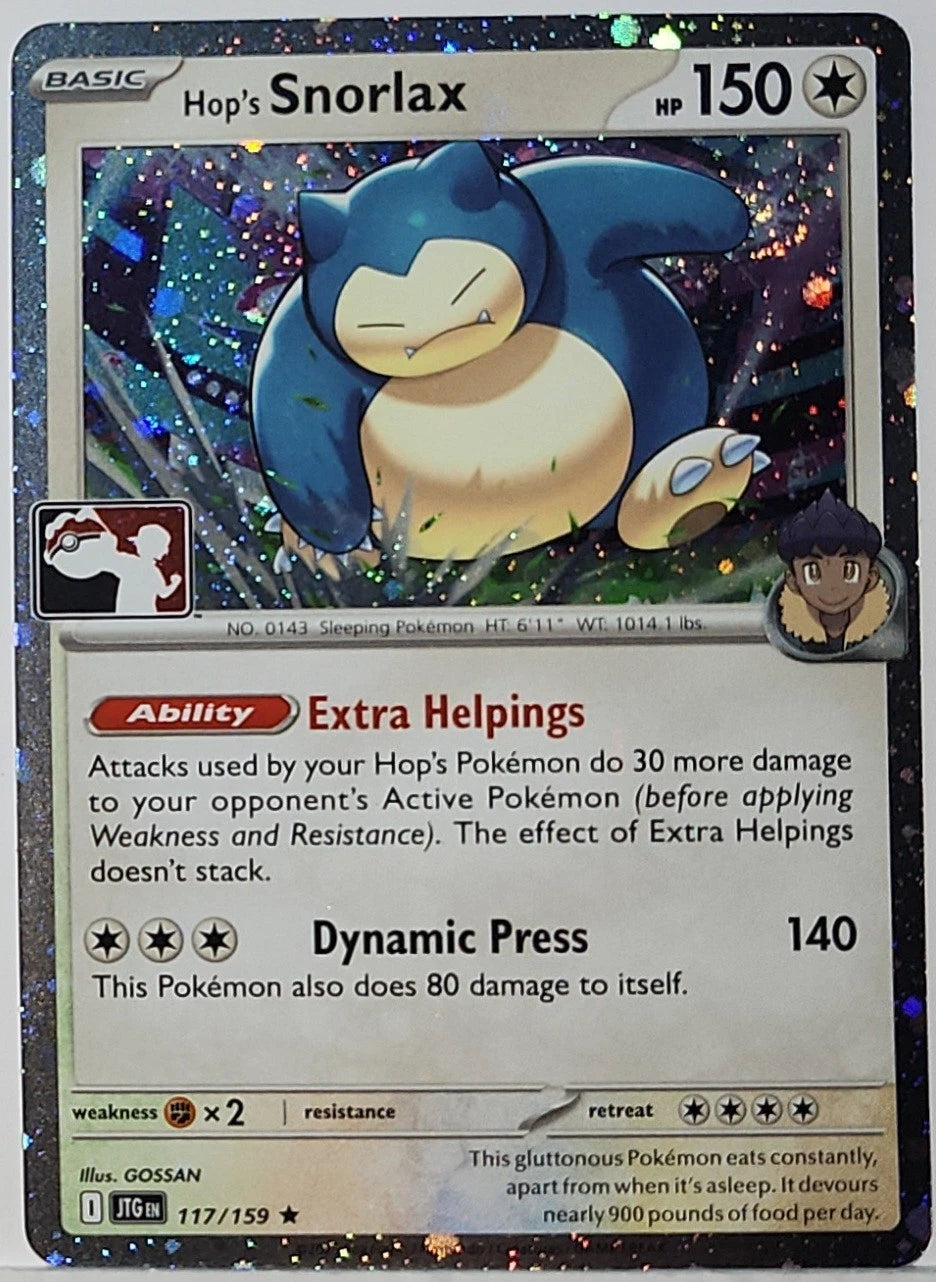 Hop's Snorlax 117/159 Journey Together