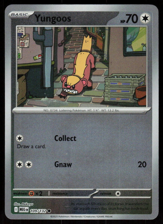 Yungoos 109/132 Mega Evolution