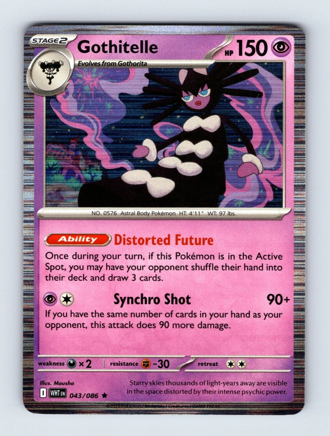 Gothitelle 43/86 White Flare