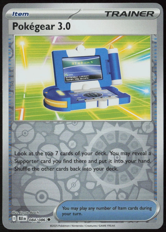 Pokégear 3.0 84/86 Black Bolt