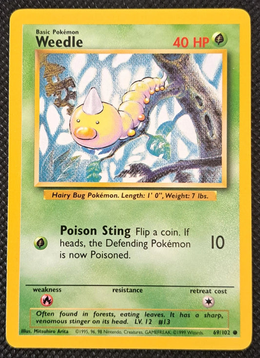 Weedle 69/102 Base