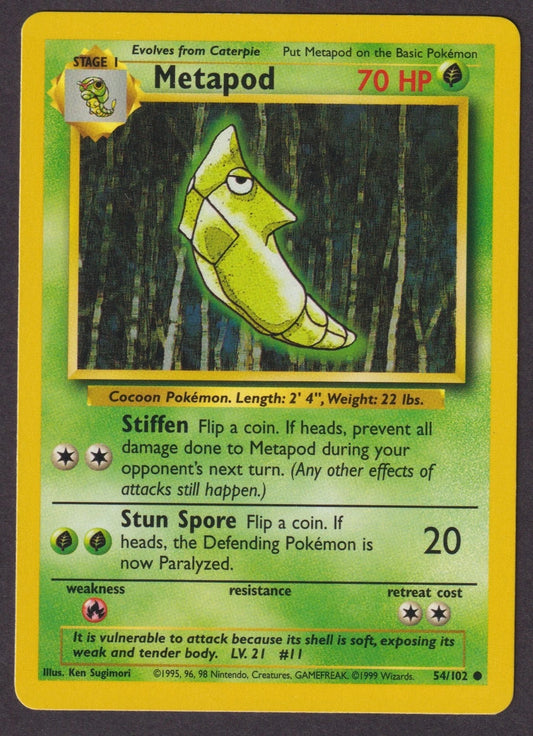 Metapod 54/102 Base