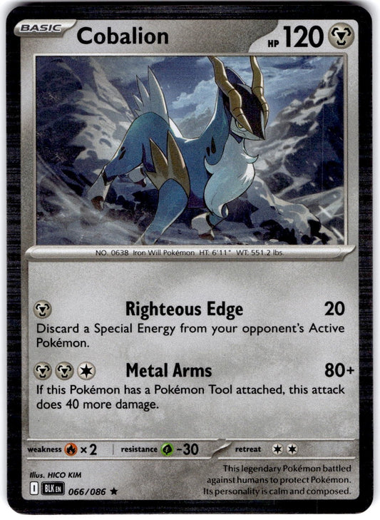 Cobalion 66/86 Black Bolt
