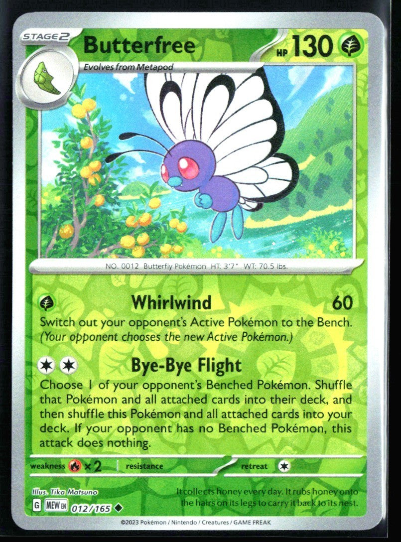Butterfree 12/165 151