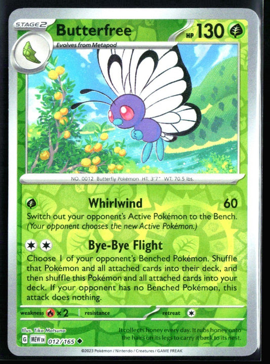 Butterfree 12/165 151