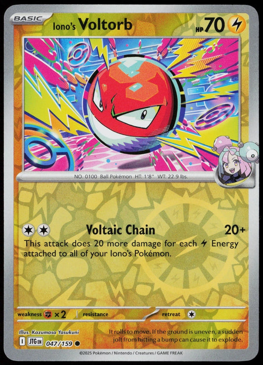 Iono's Voltorb 47/159 Journey Together