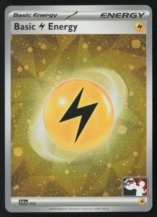 Basic Lightning Energy 12/16 Scarlet & Violet Energies
