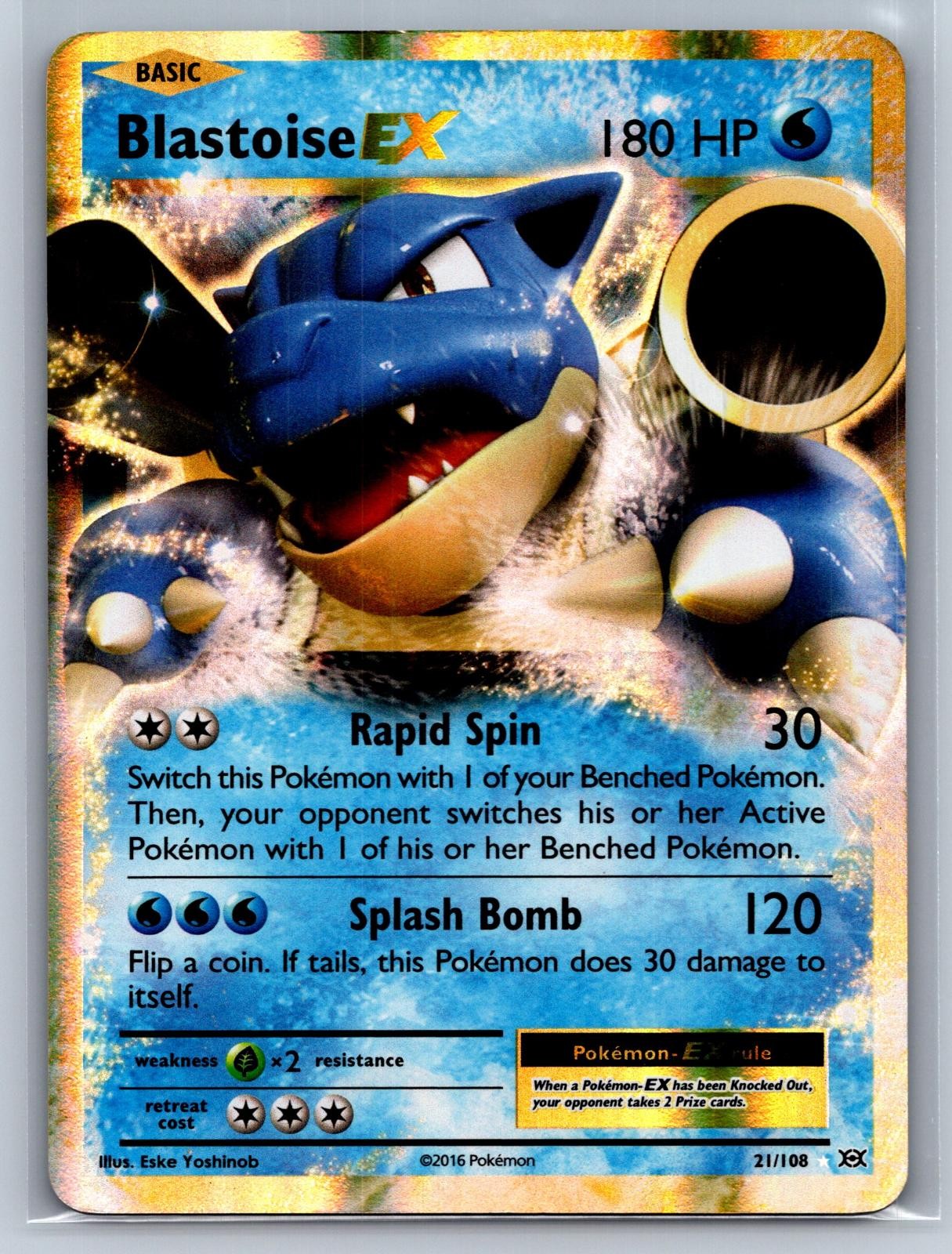 Blastoise-EX 21/108 Evolutions
