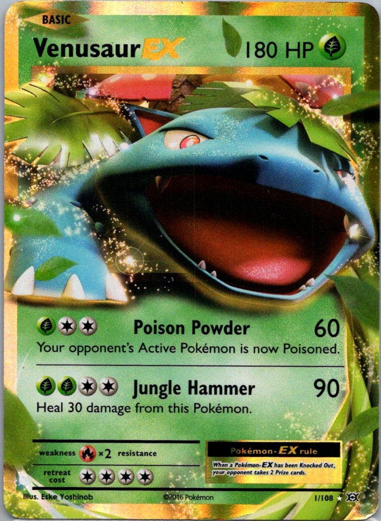 Venusaur-EX 1/108 Evolutions
