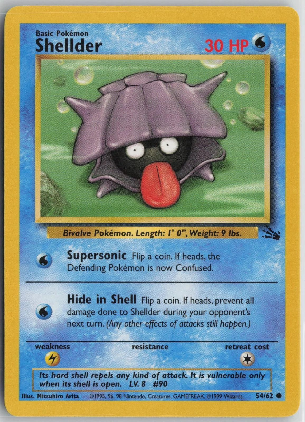Shellder 54/62 Fossil