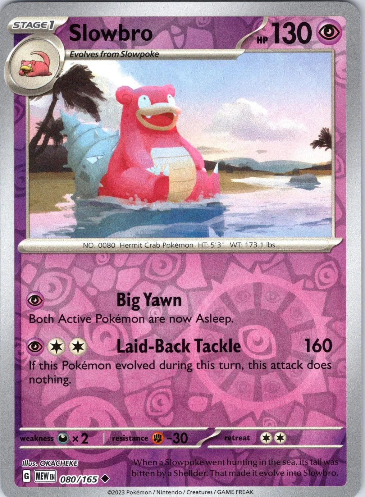 Slowbro 80/165 151