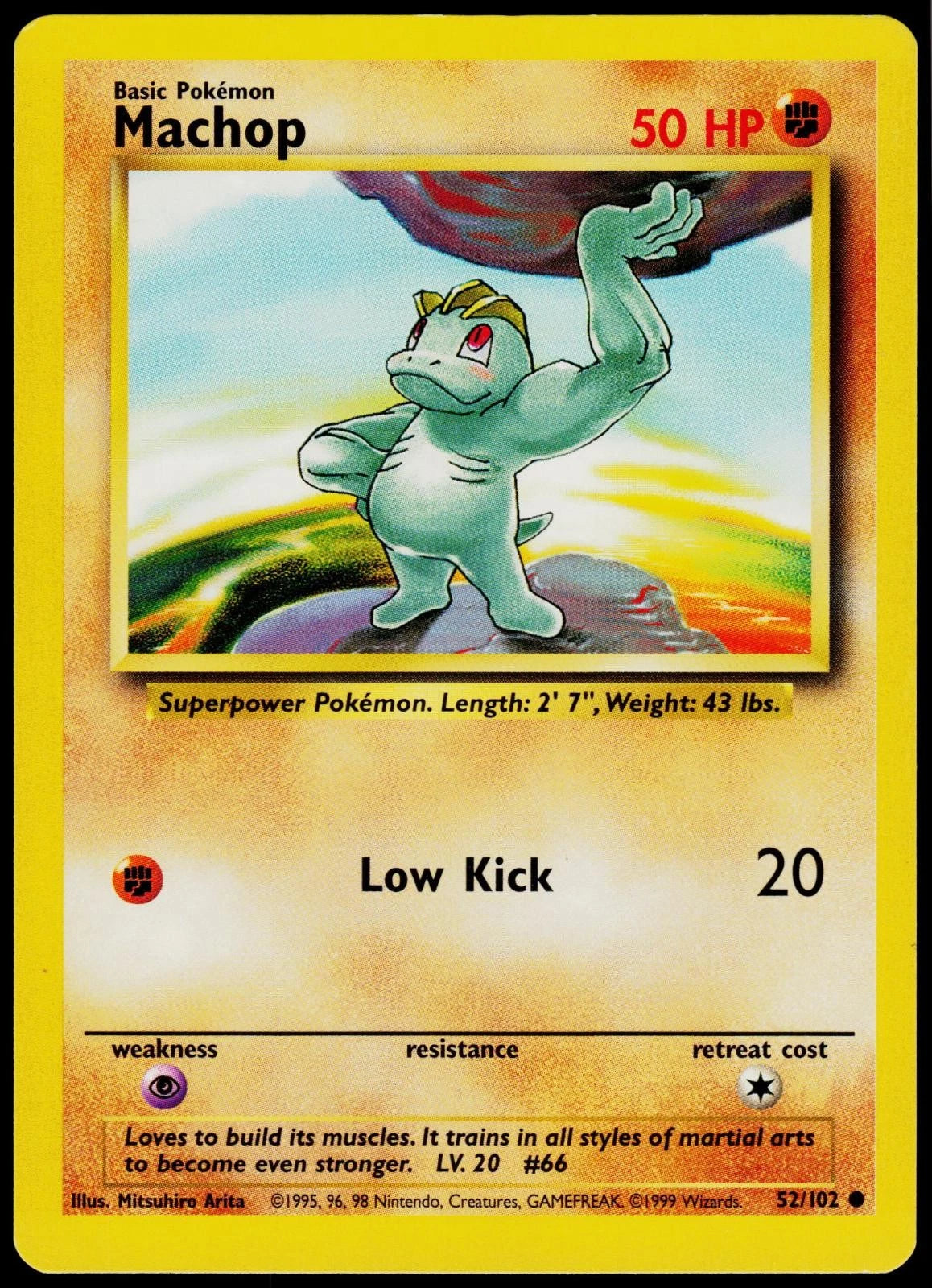 Machop 52/102 Base