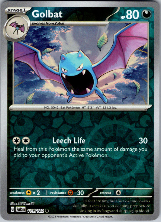 Golbat 111/182 Paradox Rift