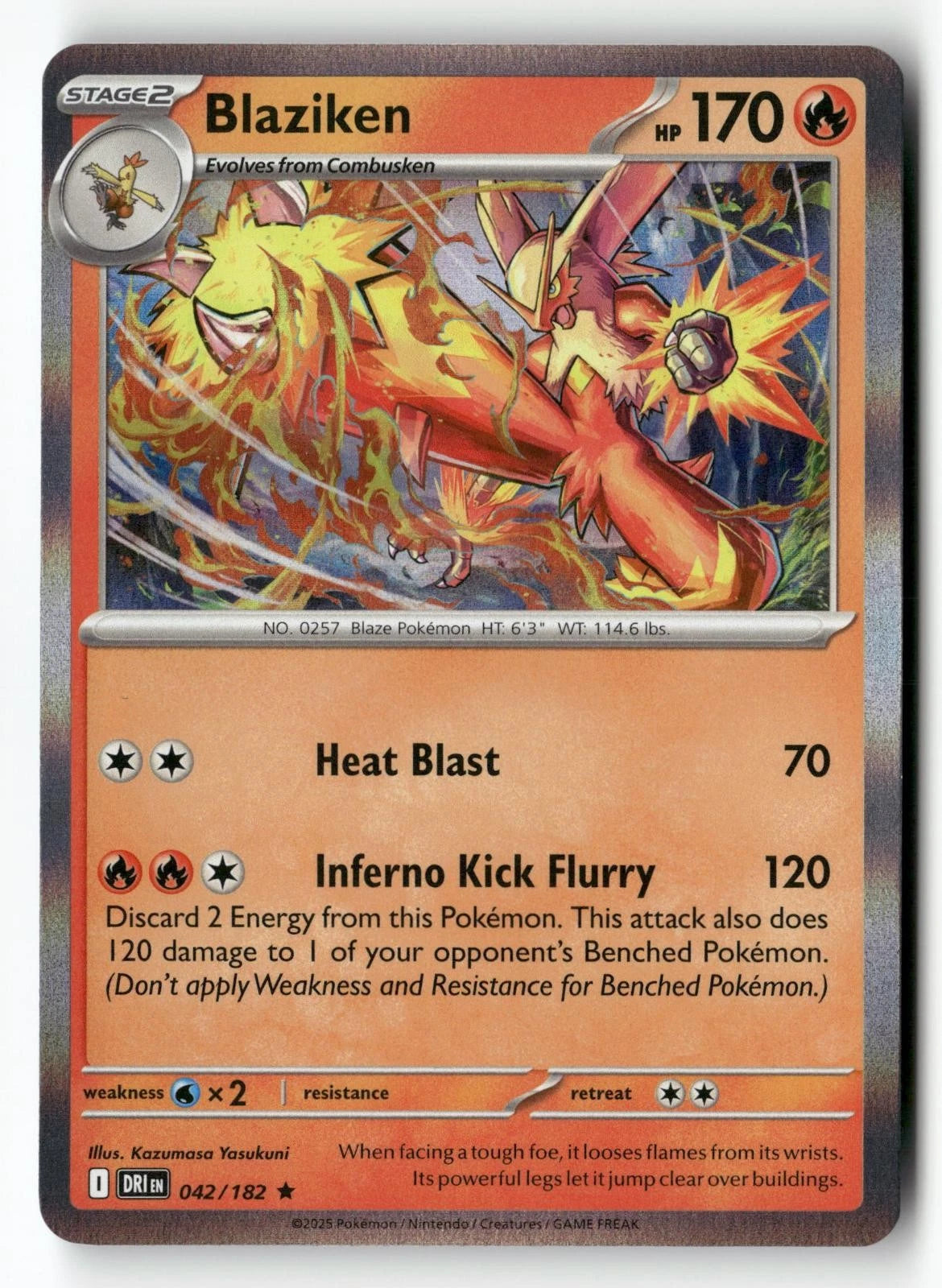 Blaziken 42/182 Destined Rivals
