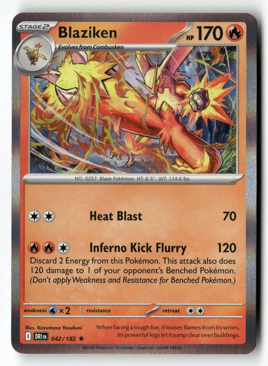 Blaziken 42/182 Destined Rivals