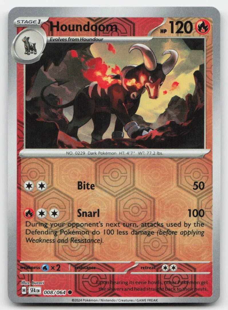 Houndoom 8/64 Shrouded Fable