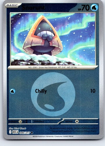 Snorunt 46/217 Ascended Heroes