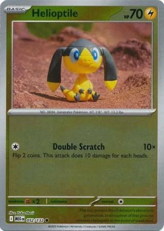 Helioptile 52/132 Mega Evolution