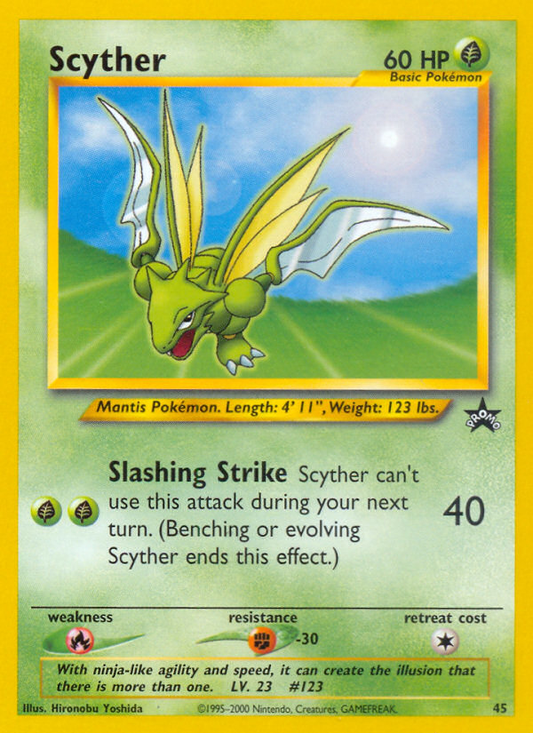 Scyther 45/53 Wizards Black Star Promos