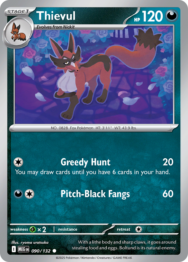Thievul 90/132 Mega Evolution