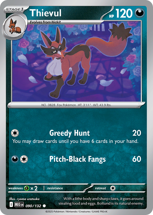 Thievul 90/132 Mega Evolution
