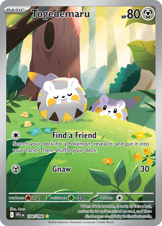 Togedemaru 104/94 Phantasmal Flames