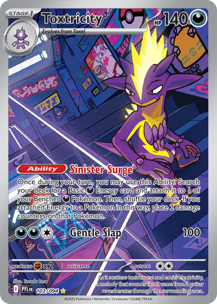 Toxtricity 103/94 Phantasmal Flames