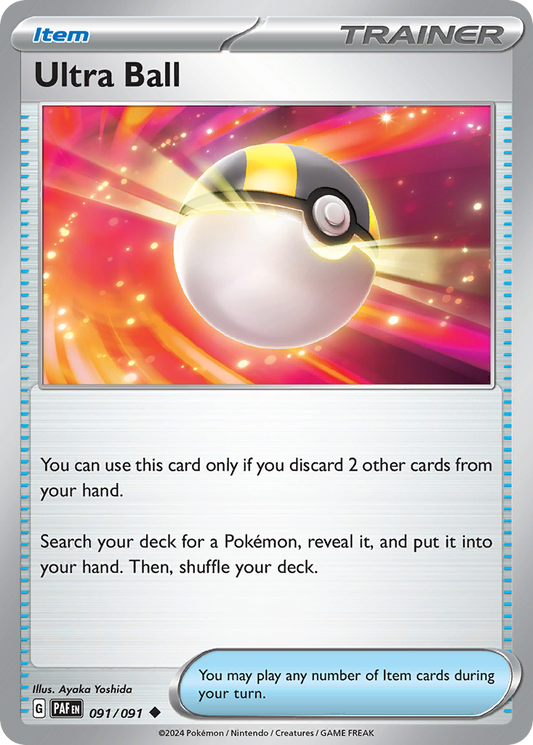Ultra Ball 91/91 Paldean Fates