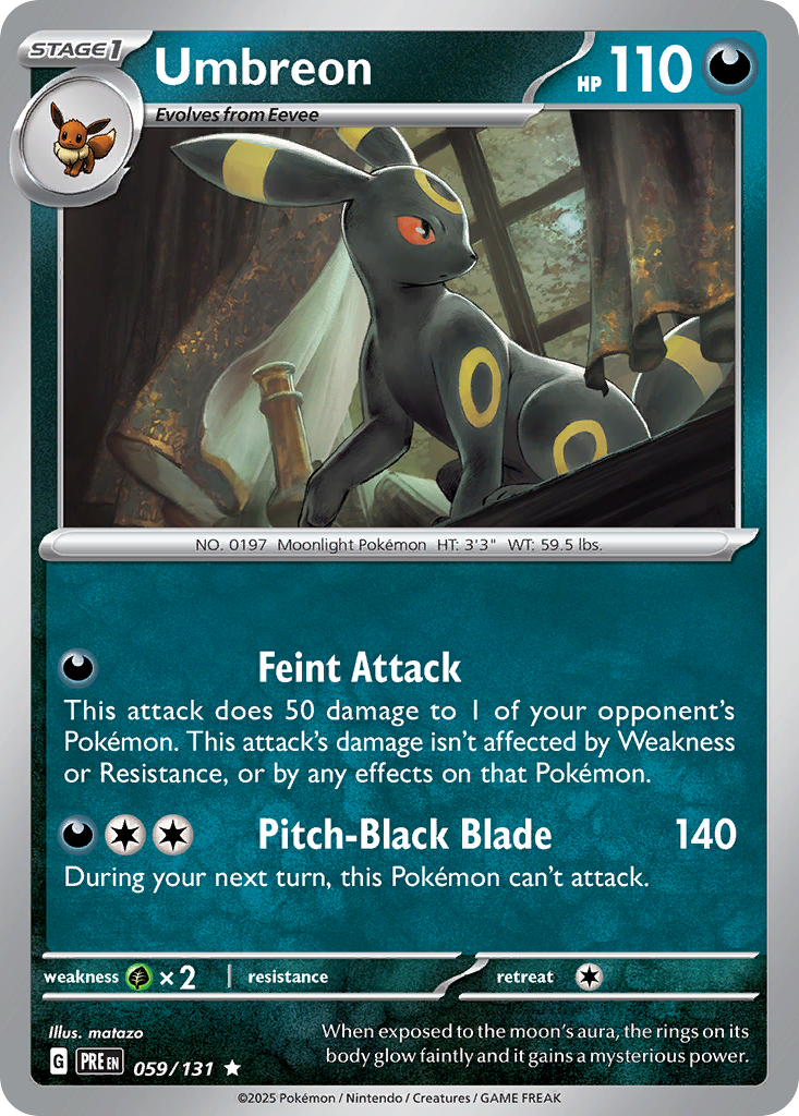 Umbreon 59/131 Prismatic Evolutions